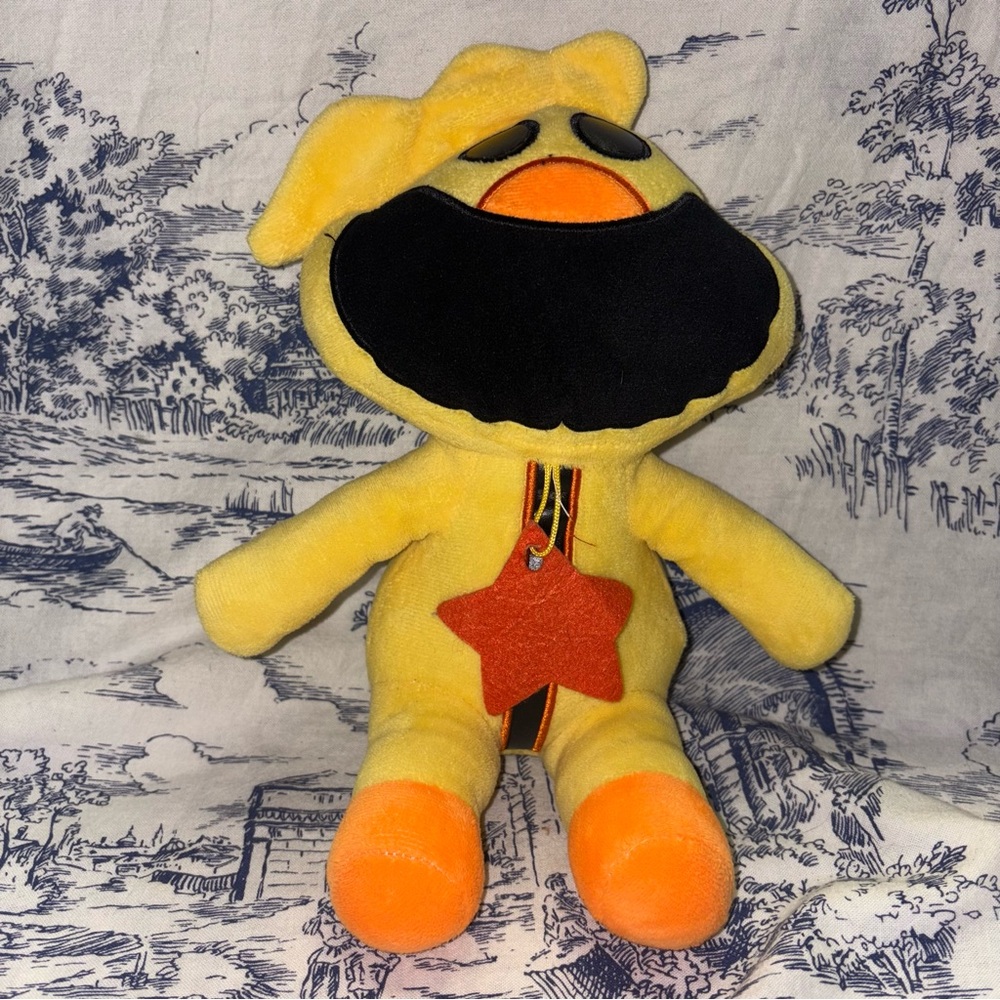 Poppy playtime kickinChicken smiling critters 9” sitting plush